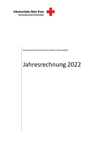 Jahresrechnung 2022